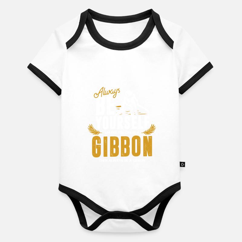 gibbon Organic Baby Contrasting Bodysuit