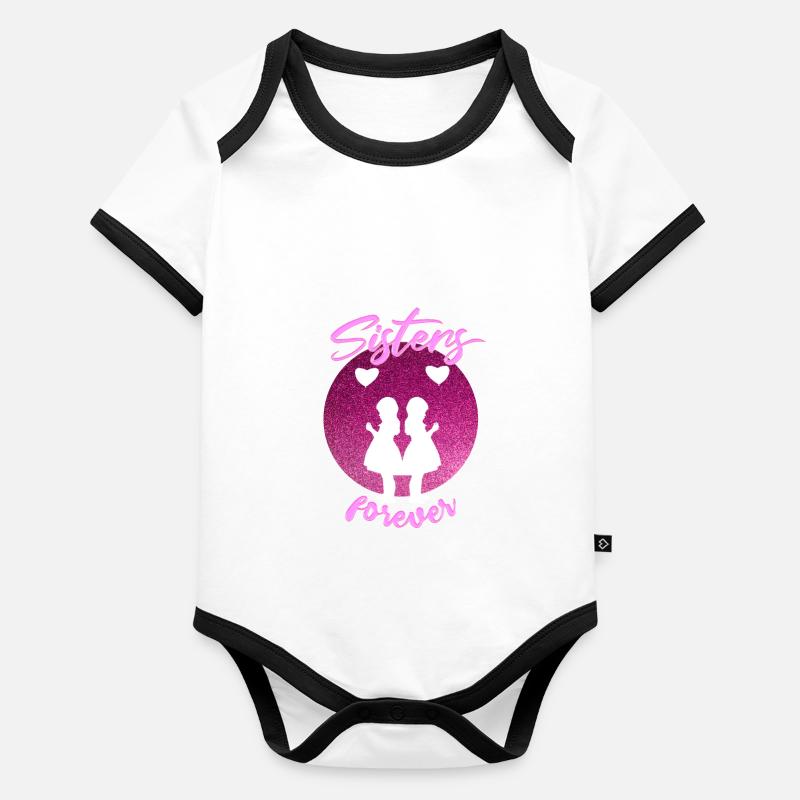 Sister Organic Baby Contrasting Bodysuit