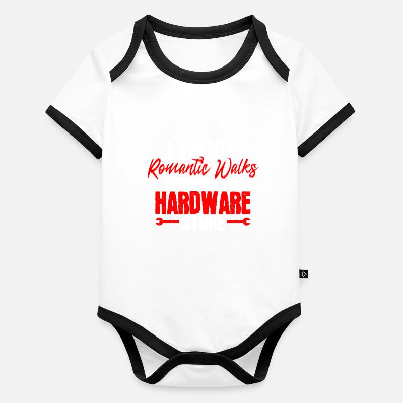 DIY store Organic Baby Contrasting Bodysuit