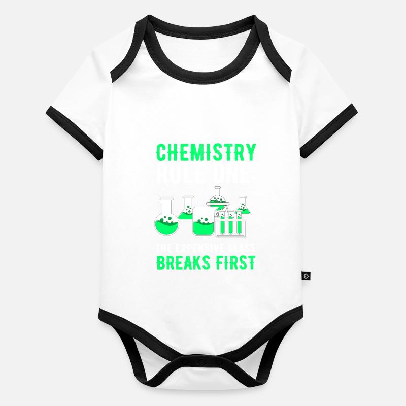 chimie Body Bébé bio contrasté manches courtes