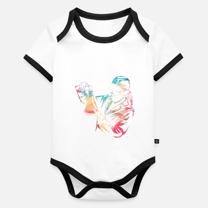Chemical laboratory technician Organic Baby Contrasting Bodysuit