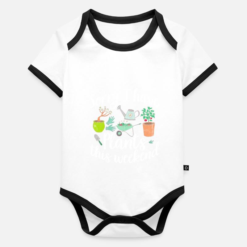 gardener Organic Baby Contrasting Bodysuit
