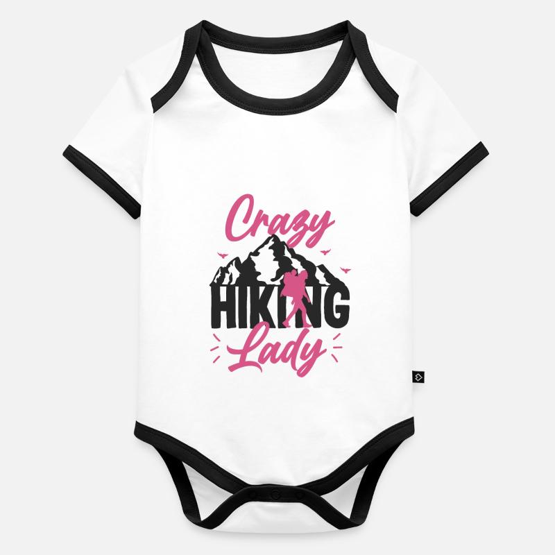 hike Organic Baby Contrasting Bodysuit