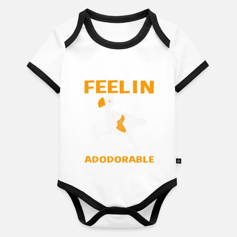 Dodo Body Bébé bio contrasté manches courtes
