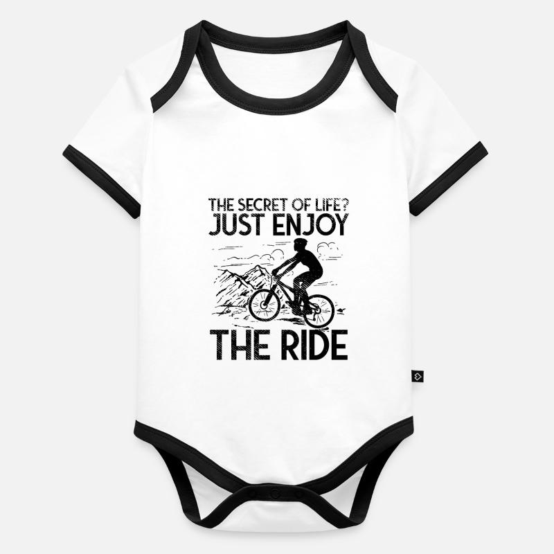 VTT VTT VTT Body Bébé bio contrasté manches courtes