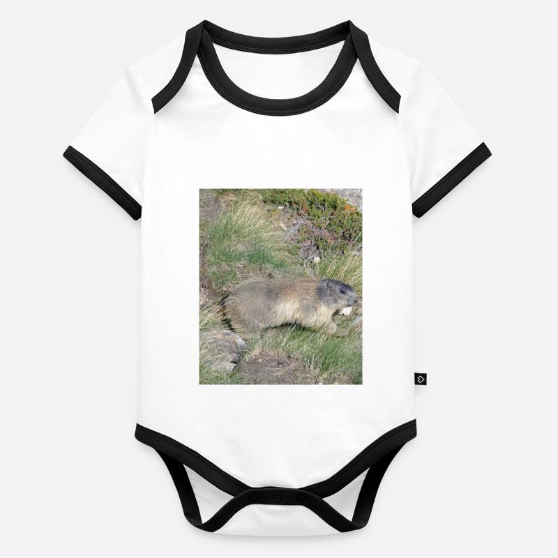Marmot Organic Baby Contrasting Bodysuit