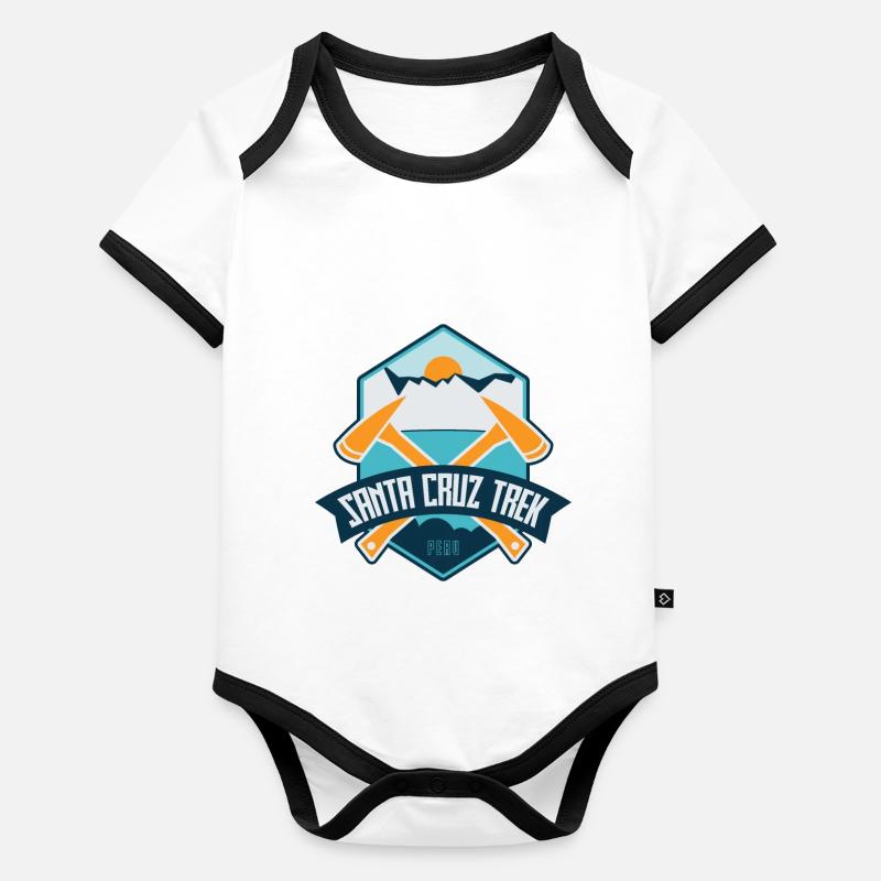 Santa Cruz Trek - Peru Organic Baby Contrasting Bodysuit