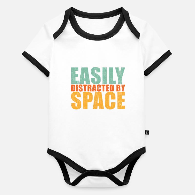 Espace Body Bébé bio contrasté manches courtes