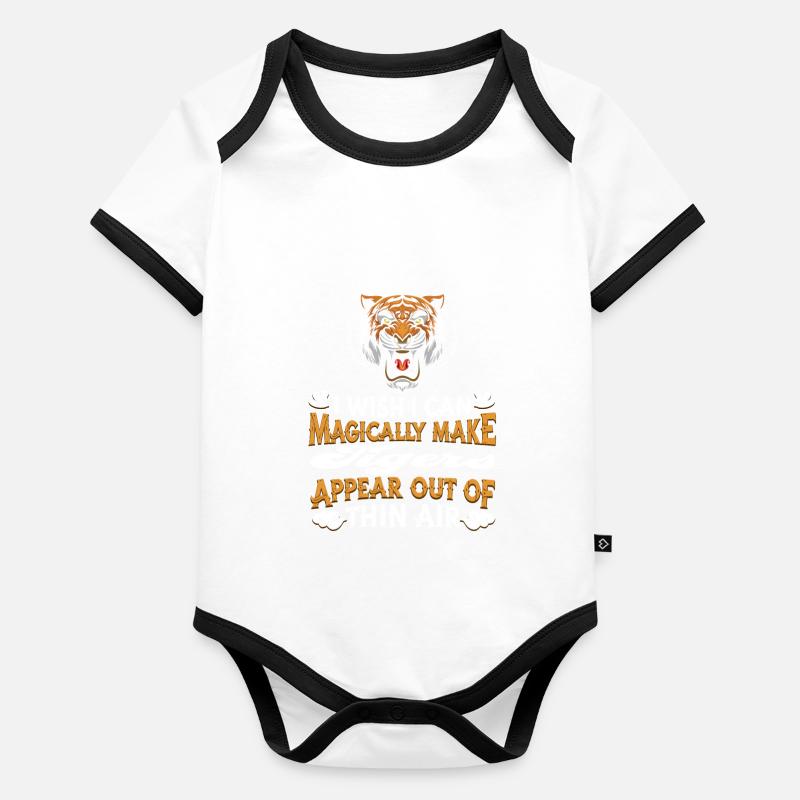 Tiger Organic Baby Contrasting Bodysuit