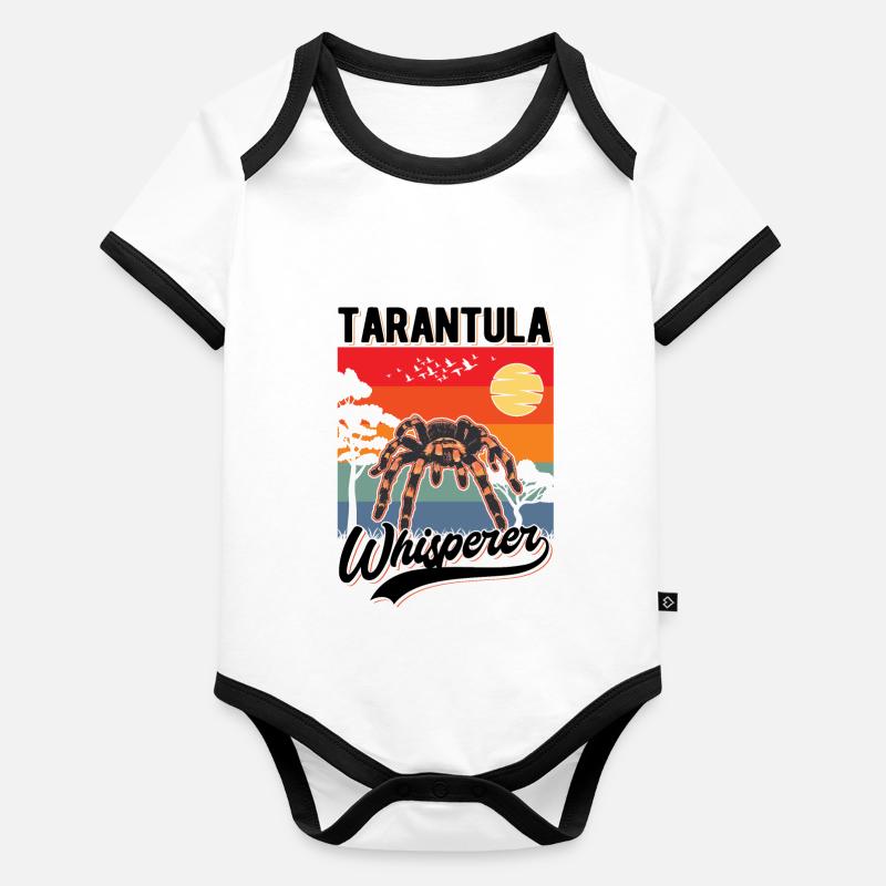 Tarantel Flüsterer Tarantula Whisperer Body Bébé bio contrasté manches courtes