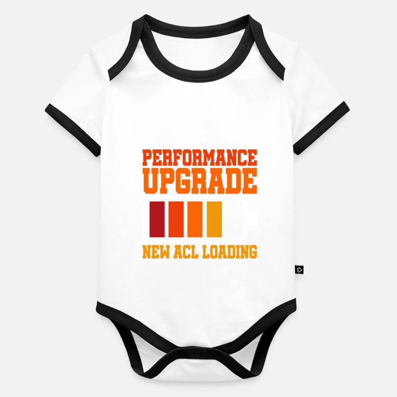 Mise à niveau des performances, nouvelle Acl Loading 4 Body Bébé bio contrasté manches courtes