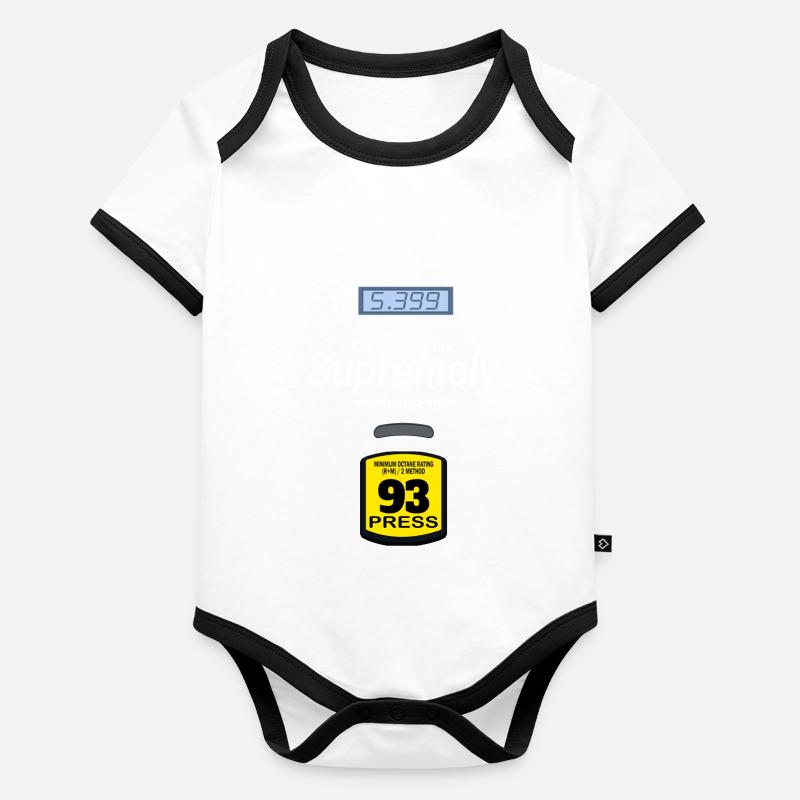 Ich trage mein extrem teures Hemd - Funny G Baby Bio-Kurzarm-Kontrastbody