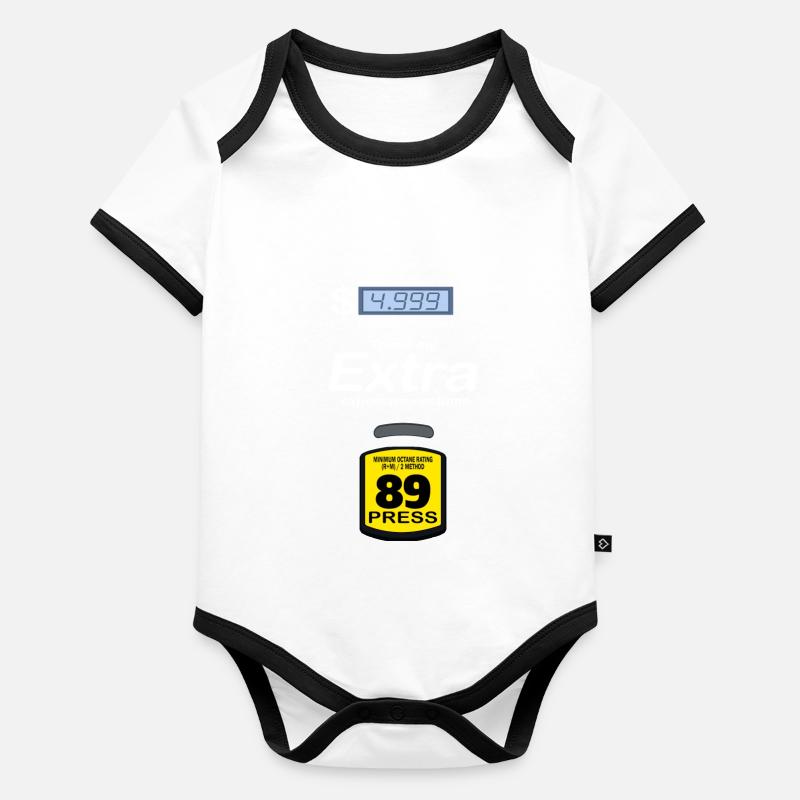 Gas Pump Costume - This is my Extra Expensive Cost Organic Baby Contrasting Bodysuit