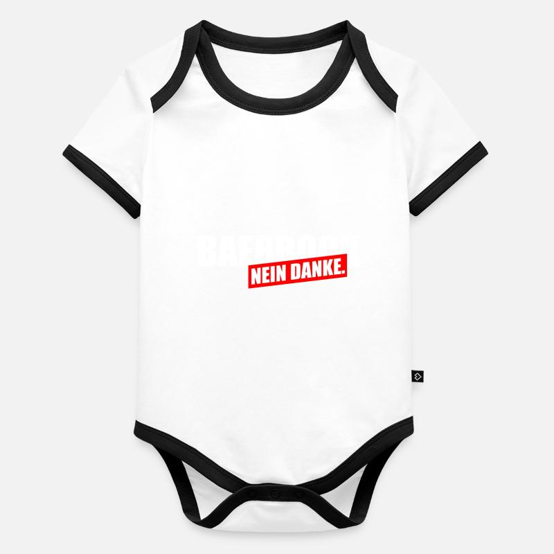 Bearbock Nein Danke Baby Bio-Kurzarm-Kontrastbody
