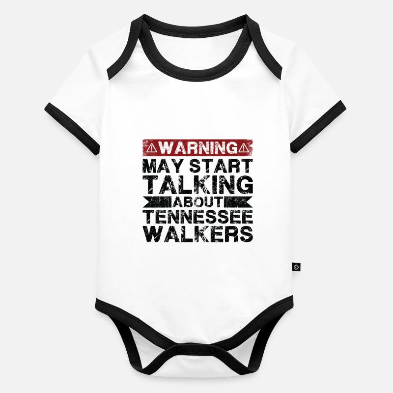 Apropos Tennessee Walker Baby Bio-Kurzarm-Kontrastbody
