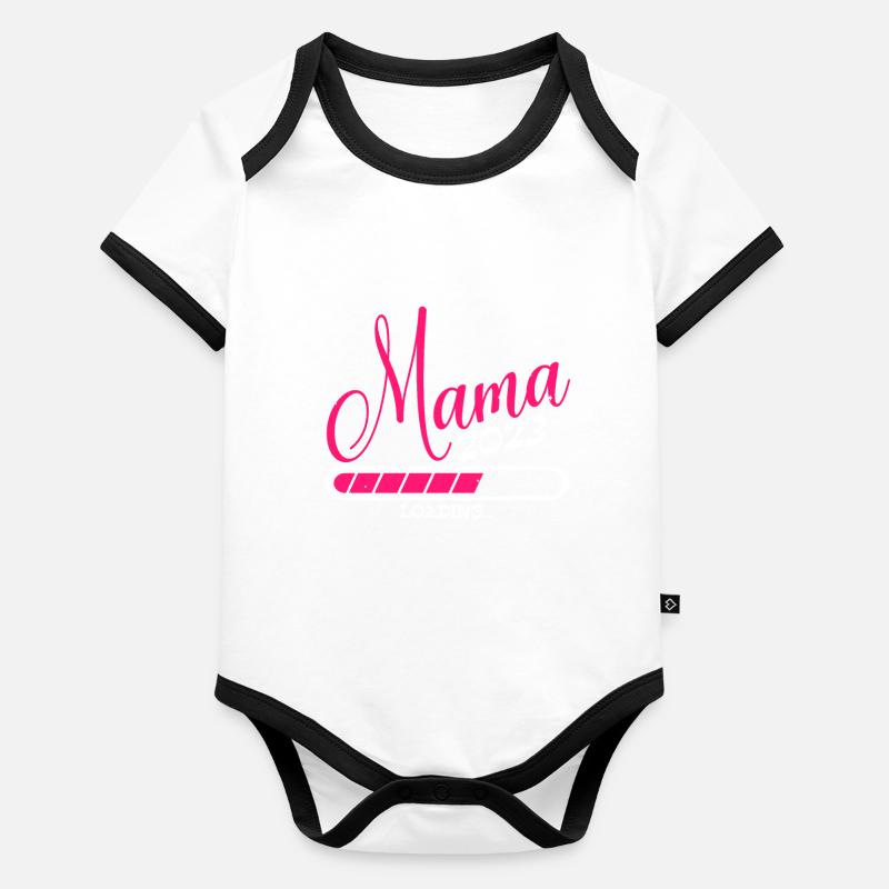 Mom-to-be 2023 Loading Organic Baby Contrasting Bodysuit
