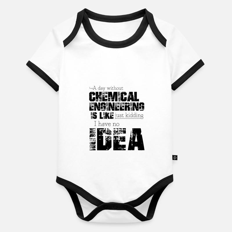 Chemical engineering Organic Baby Contrasting Bodysuit
