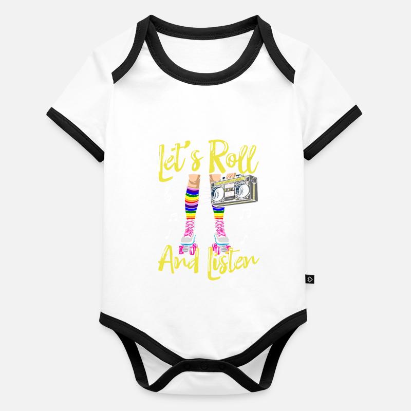 Inline skaters Organic Baby Contrasting Bodysuit