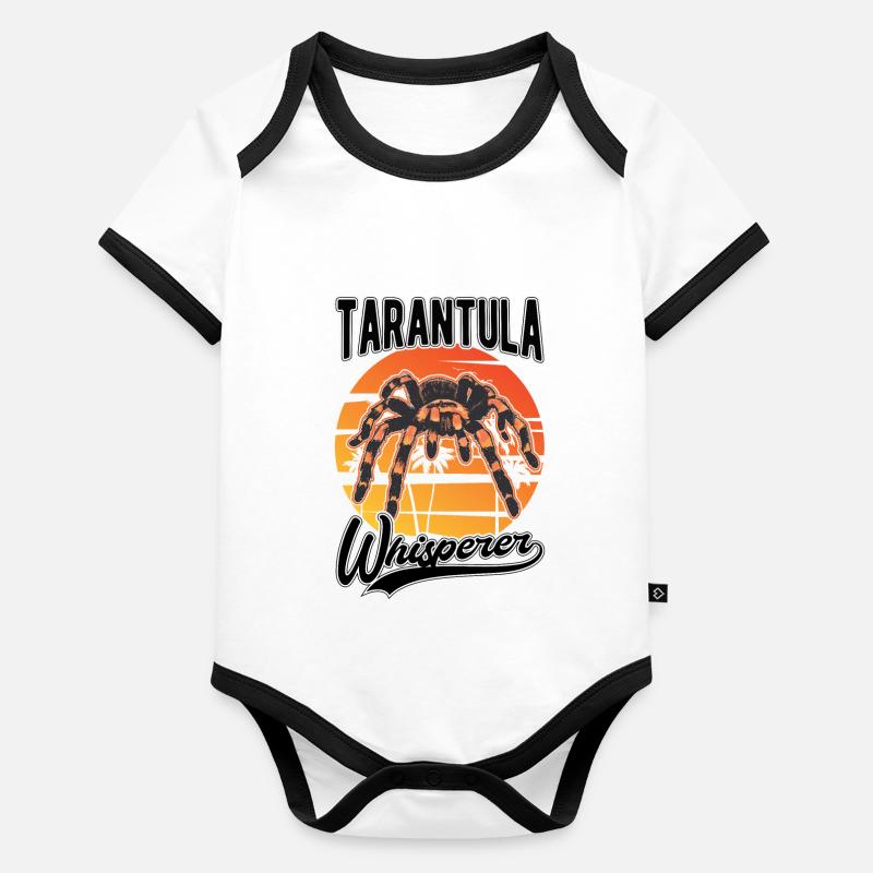 Tarantel Flüsterer Tarantula Whisperer Body Bébé bio contrasté manches courtes