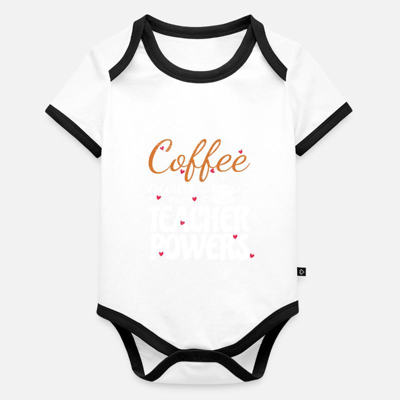 Primary School Teacher Kindergarten Educator Organic Baby Contrasting Bodysuit