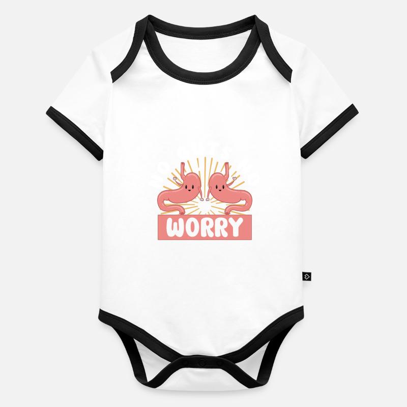 Sleeve gastrectomy sleeve gastrectomy Organic Baby Contrasting Bodysuit