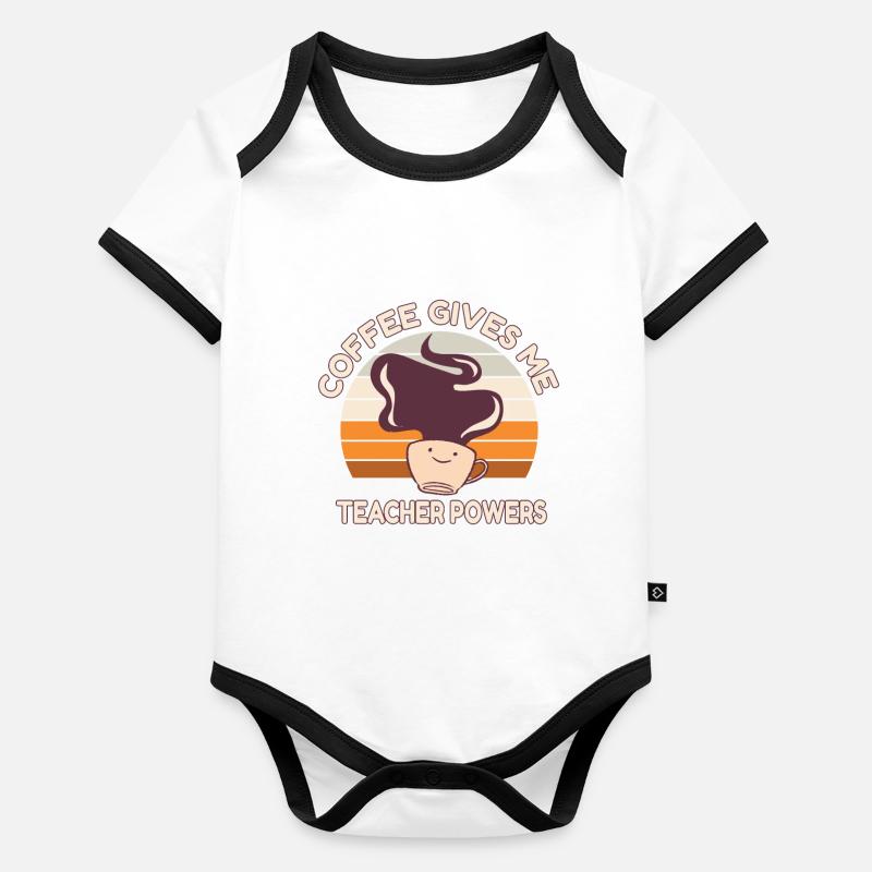 Primary School Teacher Kindergarten Educator Organic Baby Contrasting Bodysuit