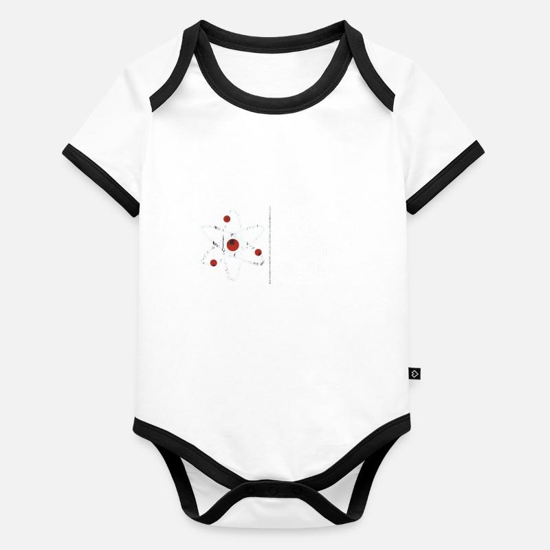 Physics Science Physicist Physics Teacher Gift Baby Bio-Kurzarm-Kontrastbody