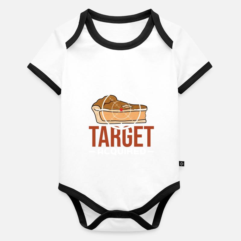 Apple pie Organic Baby Contrasting Bodysuit