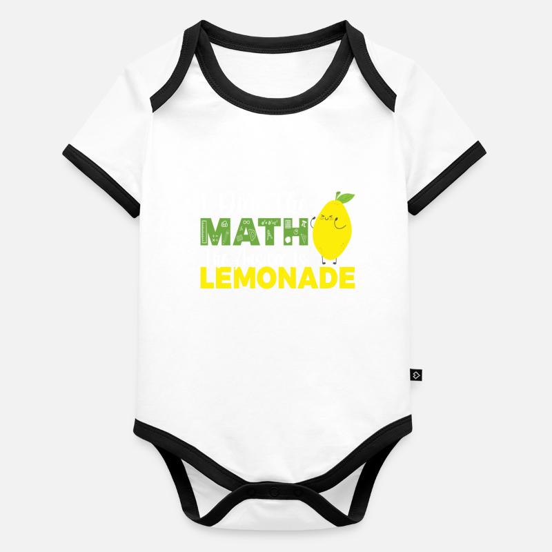 Lemonade Gift Ideas Organic Baby Contrasting Bodysuit