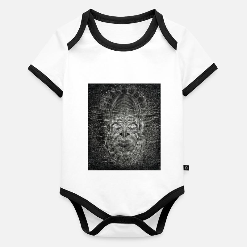 Millésime Body Bébé bio contrasté manches courtes
