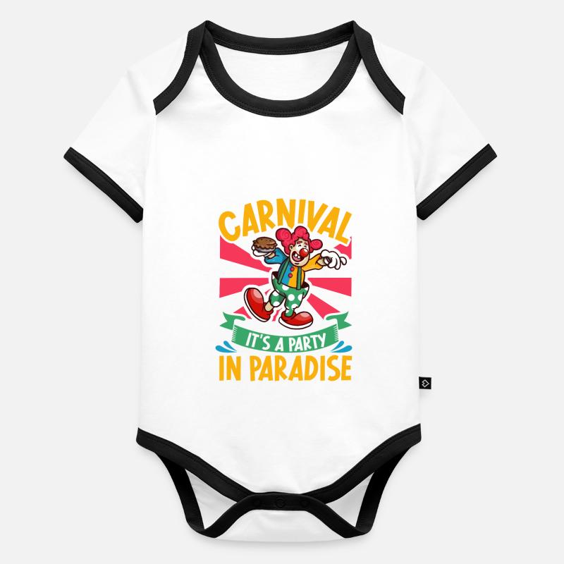 Circus Arts Circus Artists Event Staff Organic Baby Contrasting Bodysuit