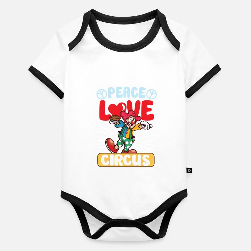 Circus Arts Circus Artists Event Staff Organic Baby Contrasting Bodysuit