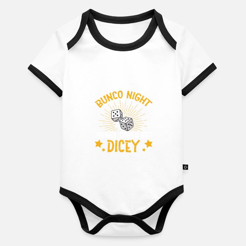 Fun Bunco Night Things could be for a Organic Baby Contrasting Bodysuit