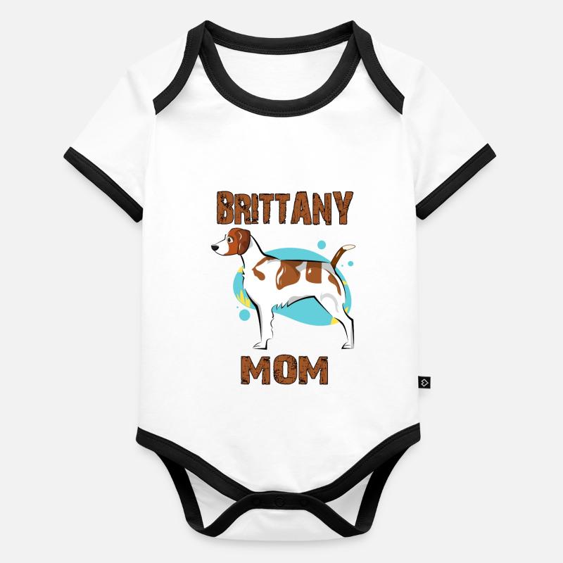 Brittany Mom Organic Baby Contrasting Bodysuit