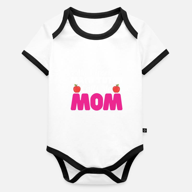 Tutor Geschenk Tutor Baby Bio-Kurzarm-Kontrastbody