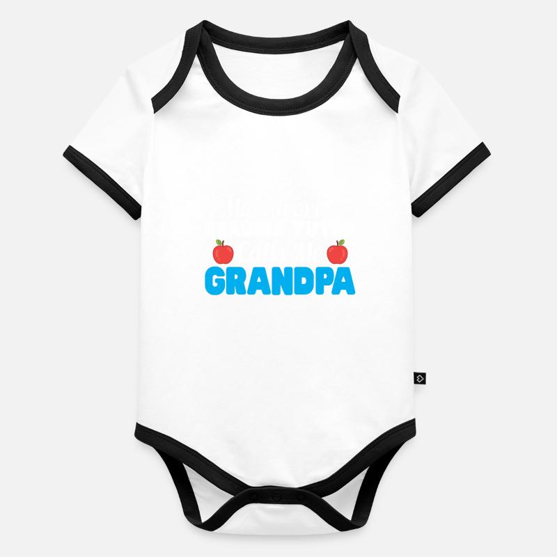 Tutor Geschenk Tutor Baby Bio-Kurzarm-Kontrastbody