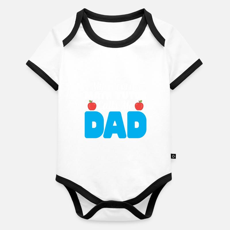 Tutor Geschenk Tutor Baby Bio-Kurzarm-Kontrastbody