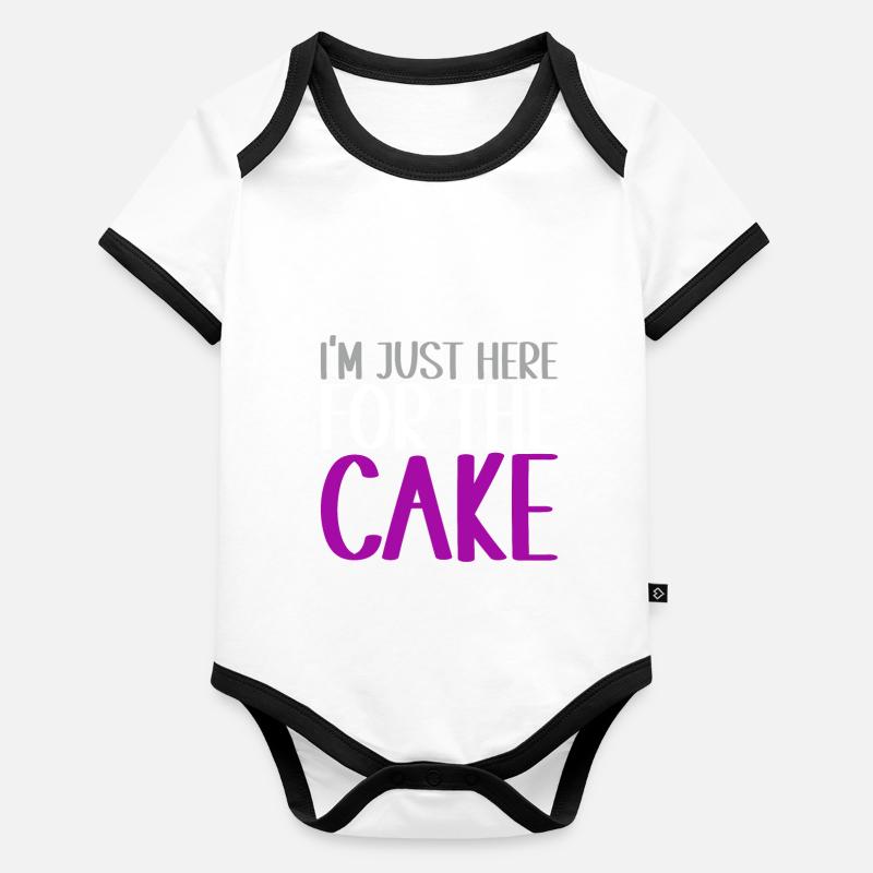 As asexué - Body Bébé bio contrasté manches courtes -