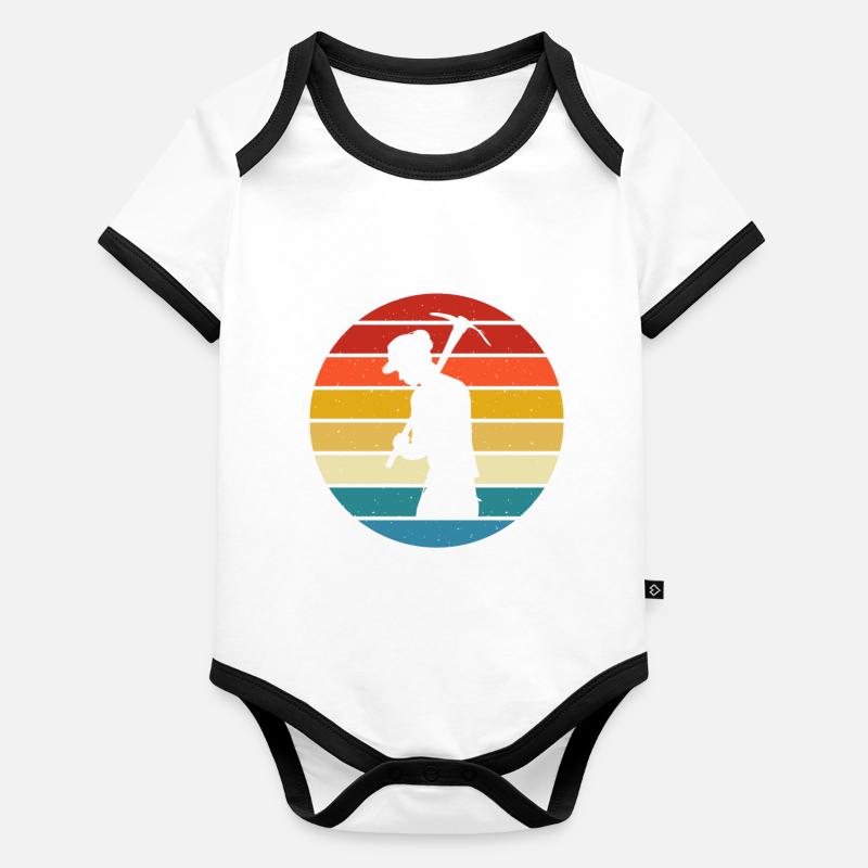Mining Organic Baby Contrasting Bodysuit