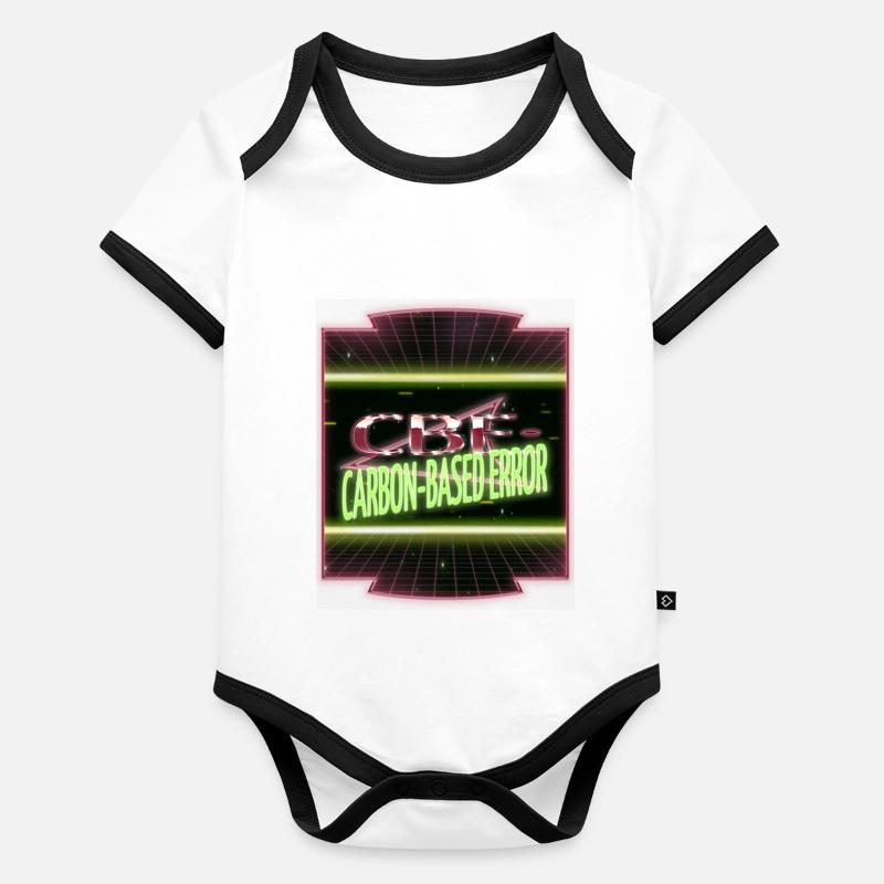 programmation équestre génial hacker citation drôle Body Bébé bio contrasté manches courtes
