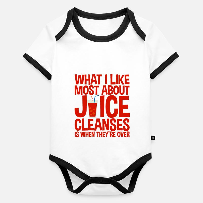 Ce que j’aime le plus chez Juice Cleanses 2 Body Bébé bio contrasté manches courtes