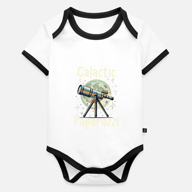 Astrophotographie Astronomy Space Camera Body Bébé bio contrasté manches courtes