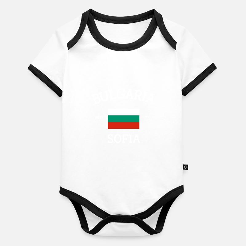 Bulgaria Organic Baby Contrasting Bodysuit