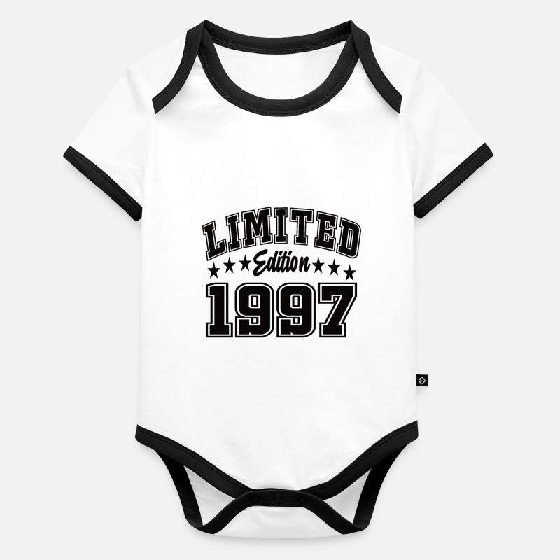 Limited Edition 1996 Baby Bio-Kurzarm-Kontrastbody