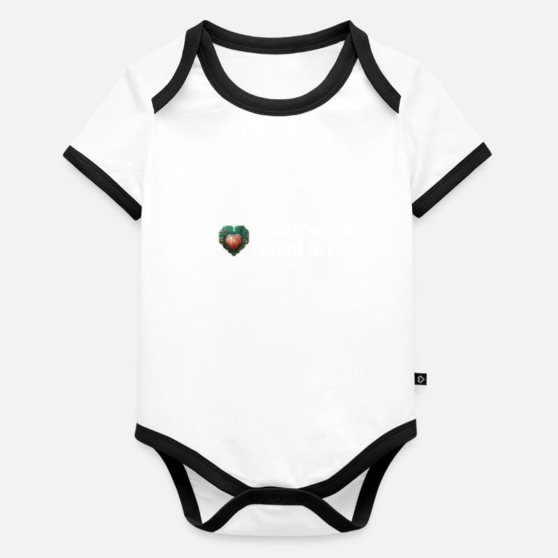 Ich liebe den Klang der Fehler Beebs Symphonie der Baby Bio-Kurzarm-Kontrastbody