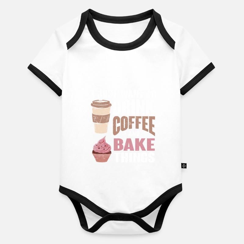 Pastry Chef Baking Baker Cake Baking Organic Baby Contrasting Bodysuit