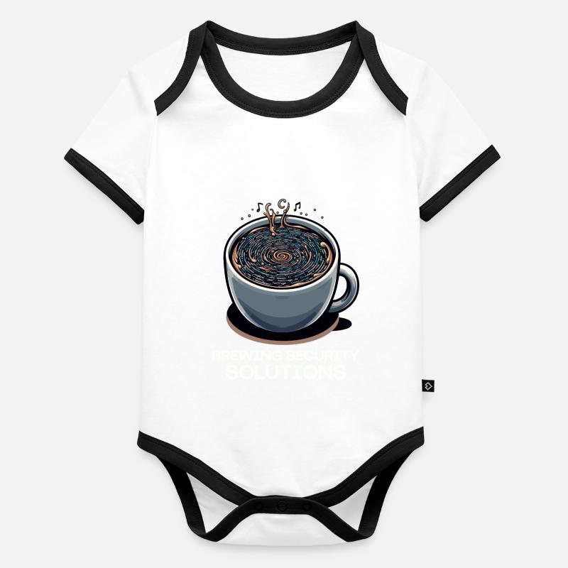 Ethical Hacking Analyst Ethical Cyber Security Baby Bio-Kurzarm-Kontrastbody