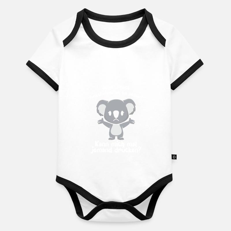 I function best under pressure Organic Baby Contrasting Bodysuit