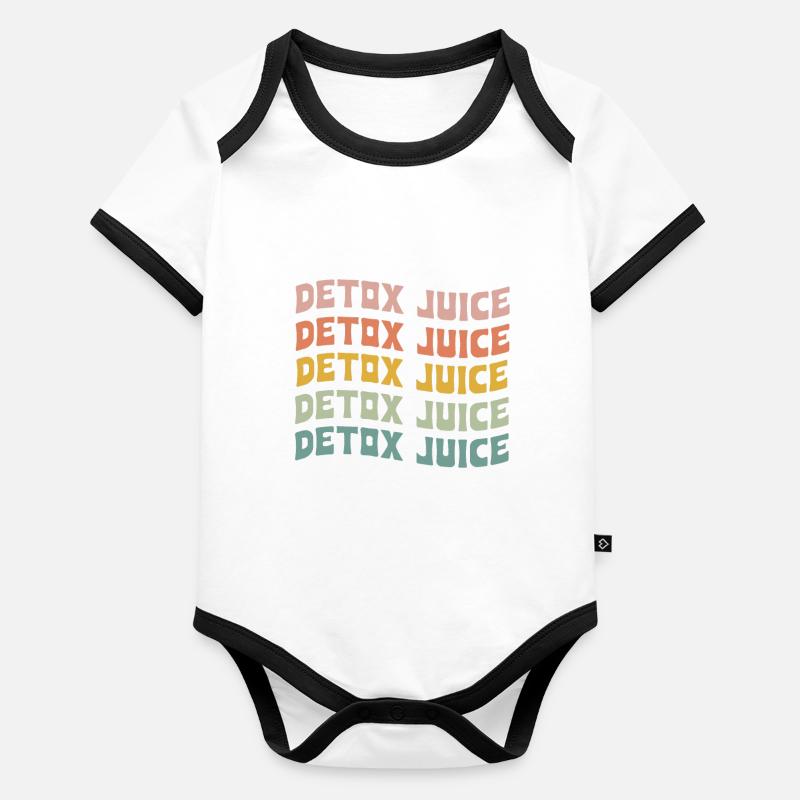 Jus détox Body Bébé bio contrasté manches courtes