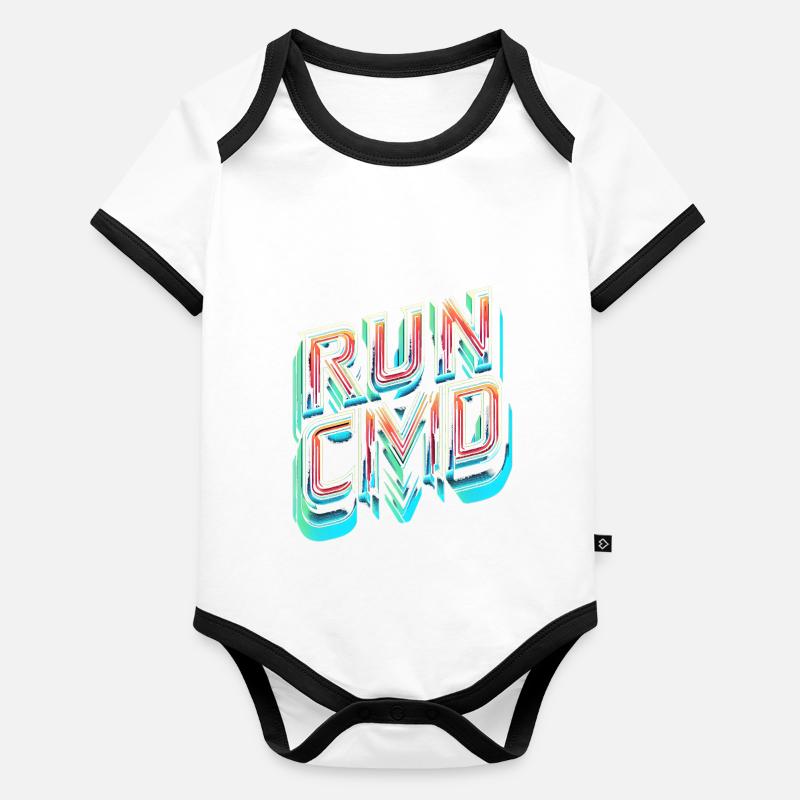 Run Cmd 39 Baby Bio-Kurzarm-Kontrastbody